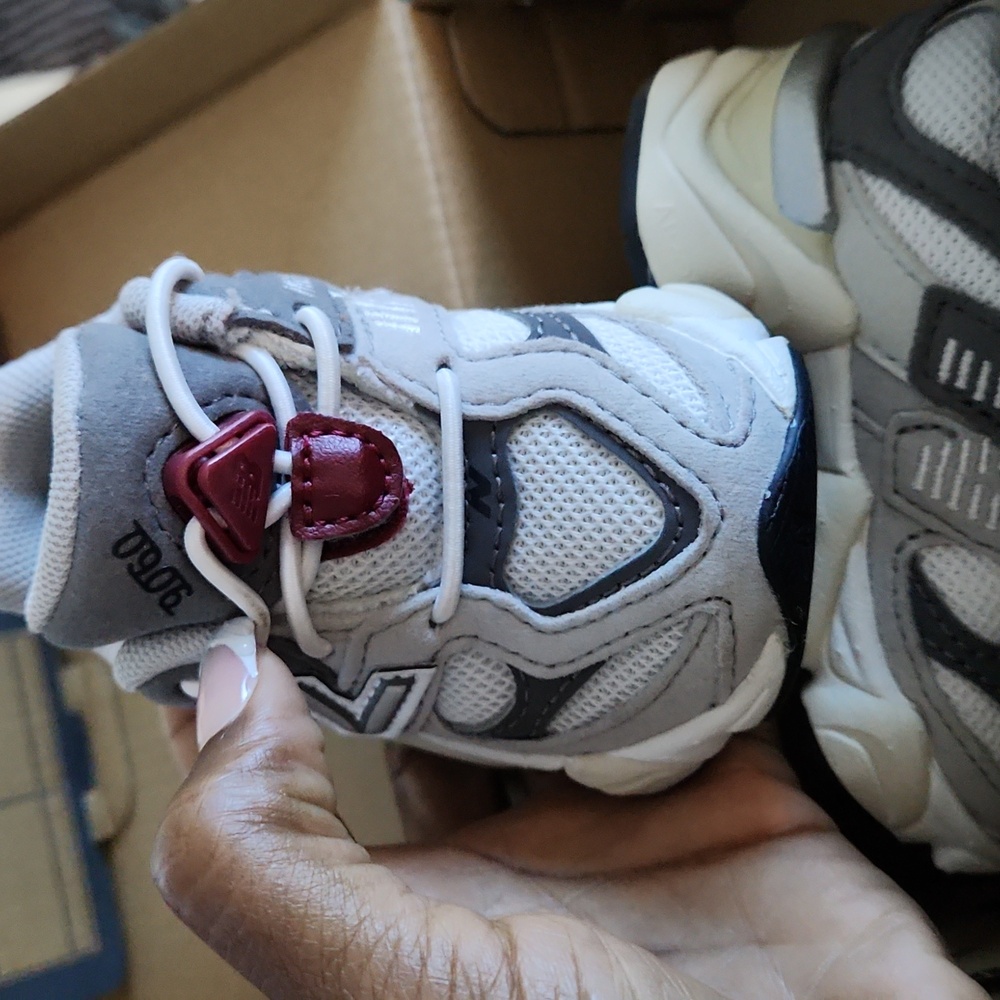 Babies new balance 9060 grey - Picture 3 of 3